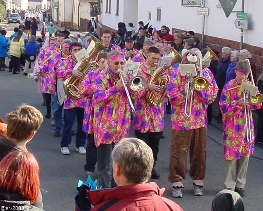 Fasching 2003 in Kapsweyer - Umzug - Kinderfasching