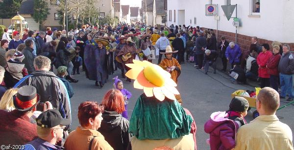 Fasching 2003 in Kapsweyer - Umzug - Kinderfasching