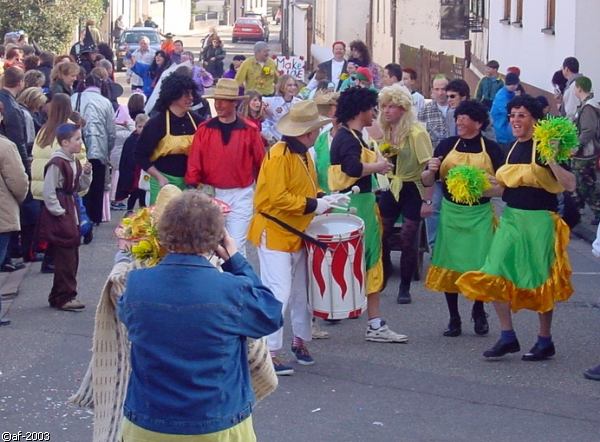 Fasching 2003 in Kapsweyer - Umzug - Kinderfasching