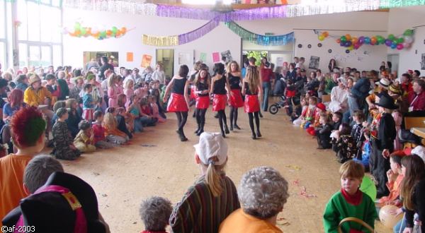 Fasching 2003 in Kapsweyer - Umzug - Kinderfasching