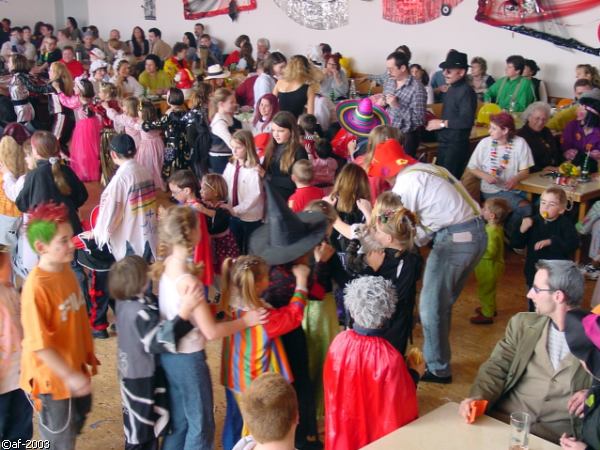 Fasching 2003 in Kapsweyer - Umzug - Kinderfasching