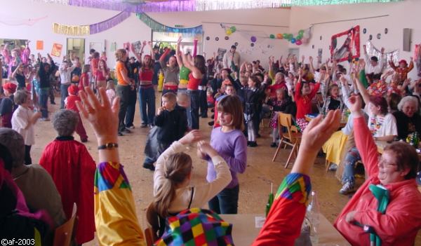 Fasching 2003 in Kapsweyer - Umzug - Kinderfasching