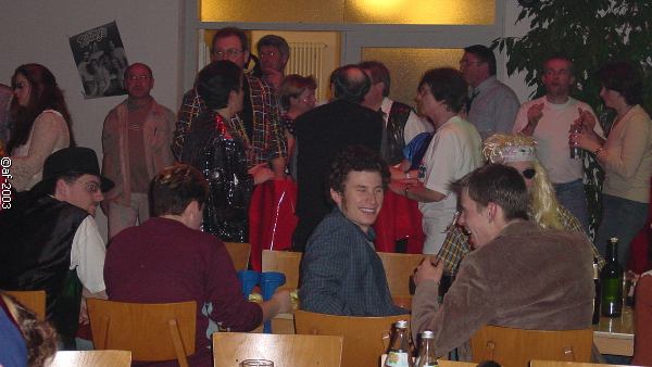 Fasching 2003 in Kapsweyer - Oldie-Dance-Night mit den Runaways 